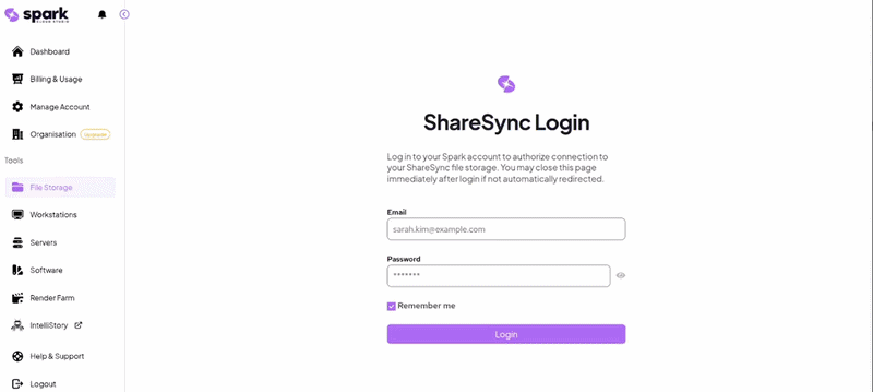 On your Spark workstation